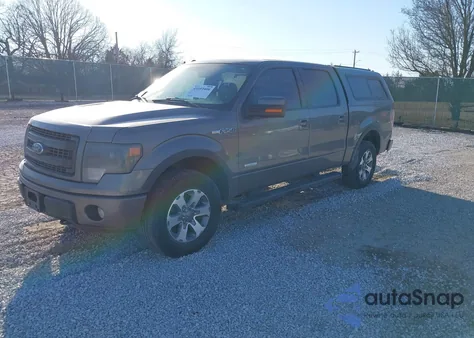 2013 Ford F-150 Fx4 from USA, damaged, VIN 1FTFW1ET4DKF02215